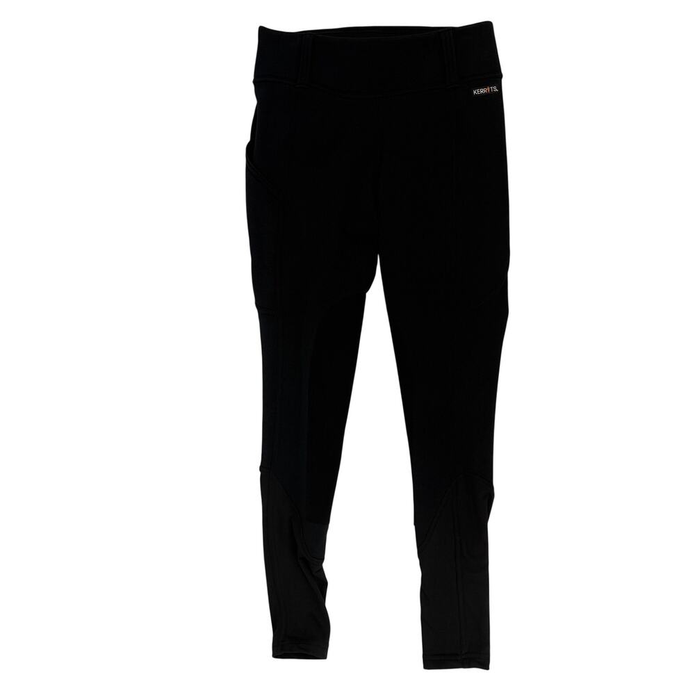 Kerrits Black Fleece Lined Riding Breeches Pants Women's Size Small